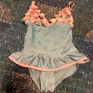 Floatimini Blue Unicorn Swimsuit